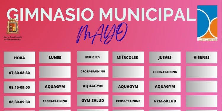 Mayo en el gimnasio municipal
