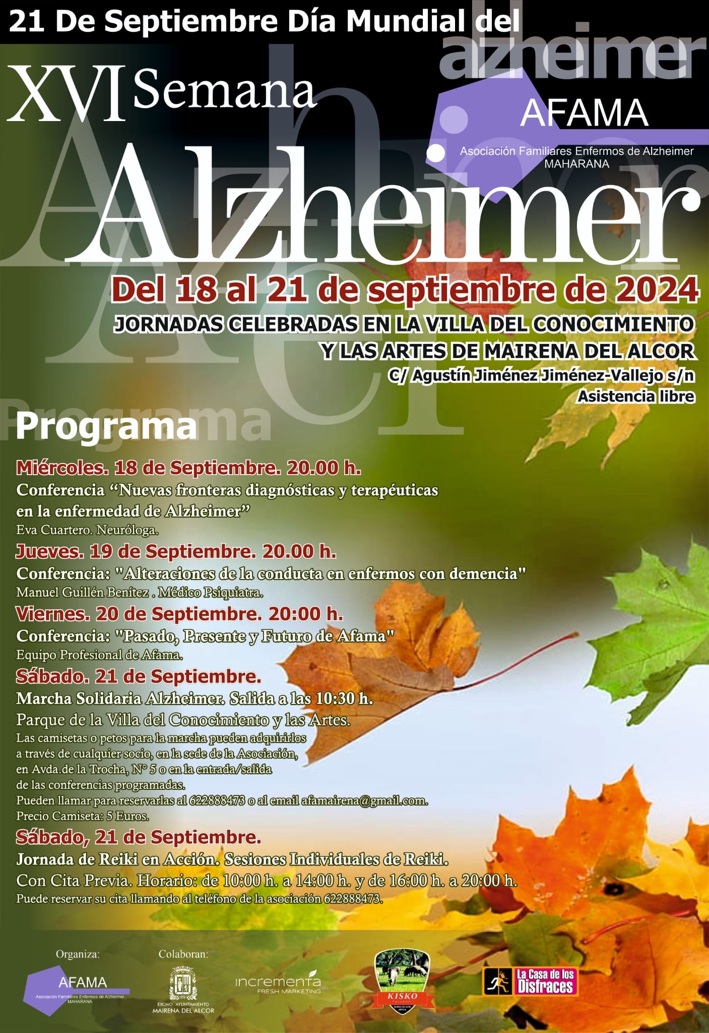 Cartel Alzheimer