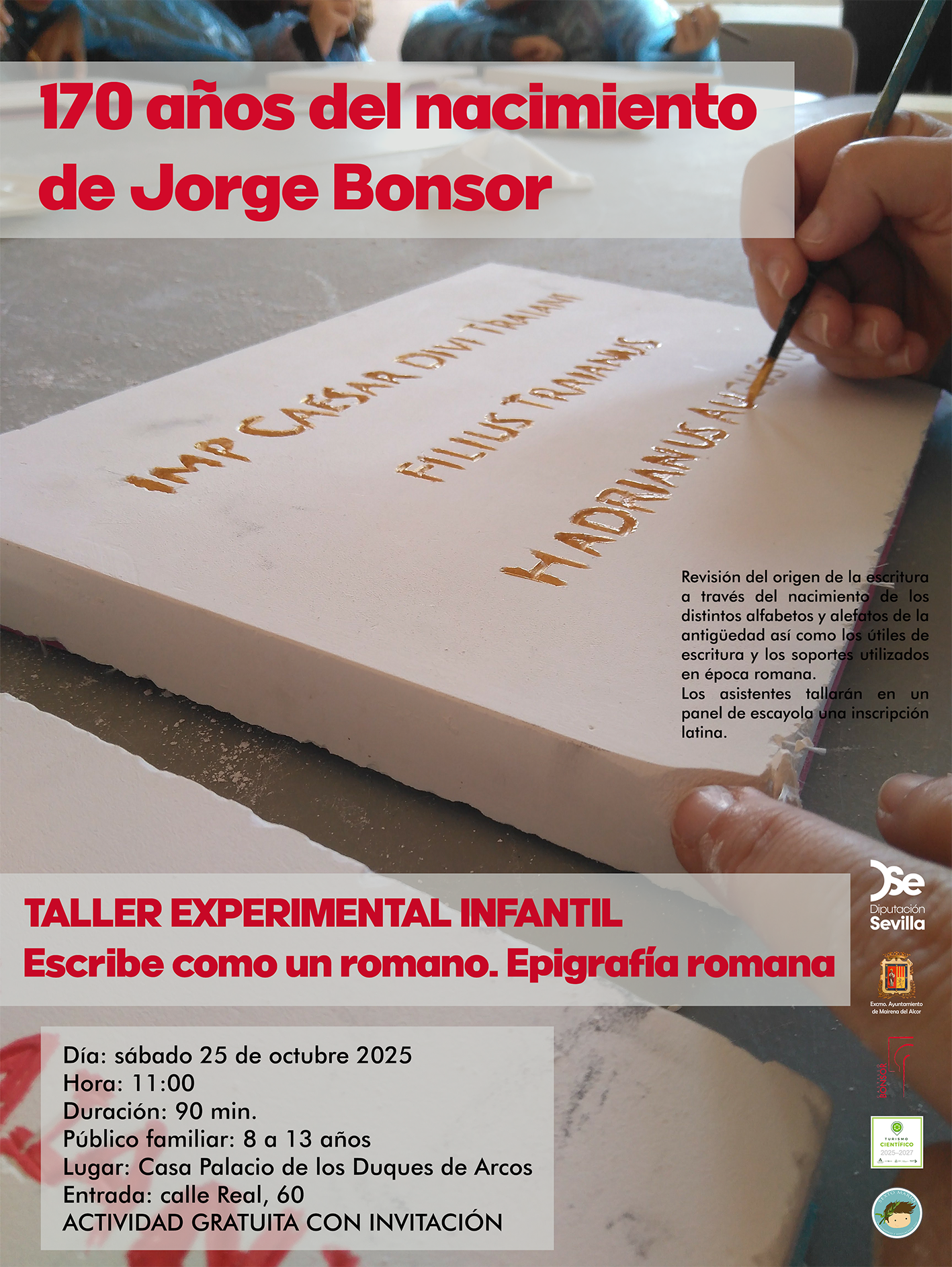 Cartel170aniversarioActividad25octubre