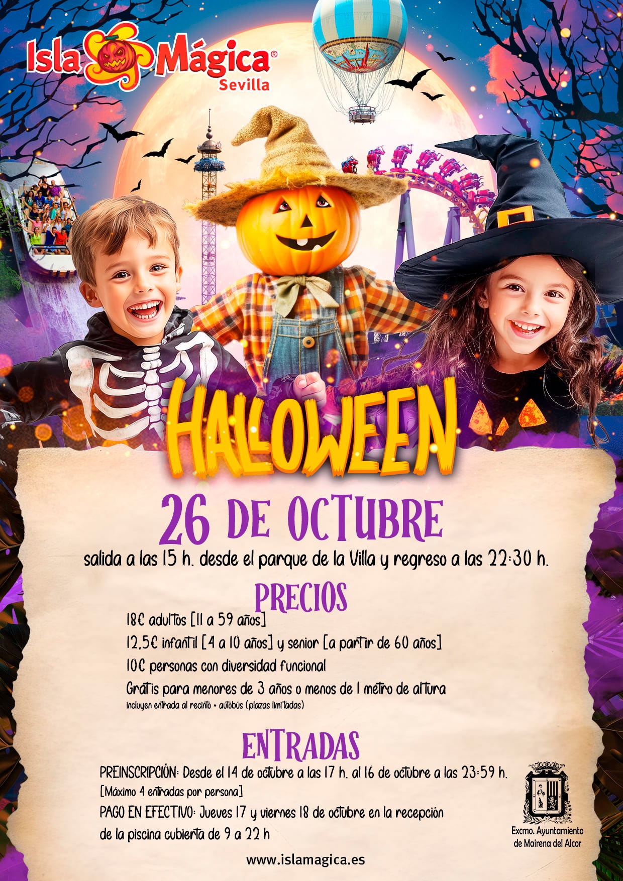 CartelHalloween24IslaMágica