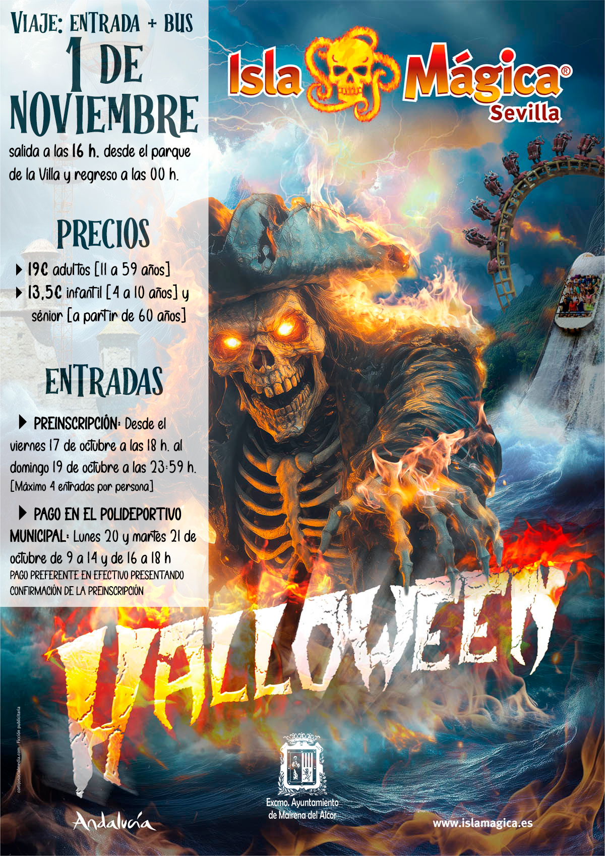 CartelHalloween25IslaMágica