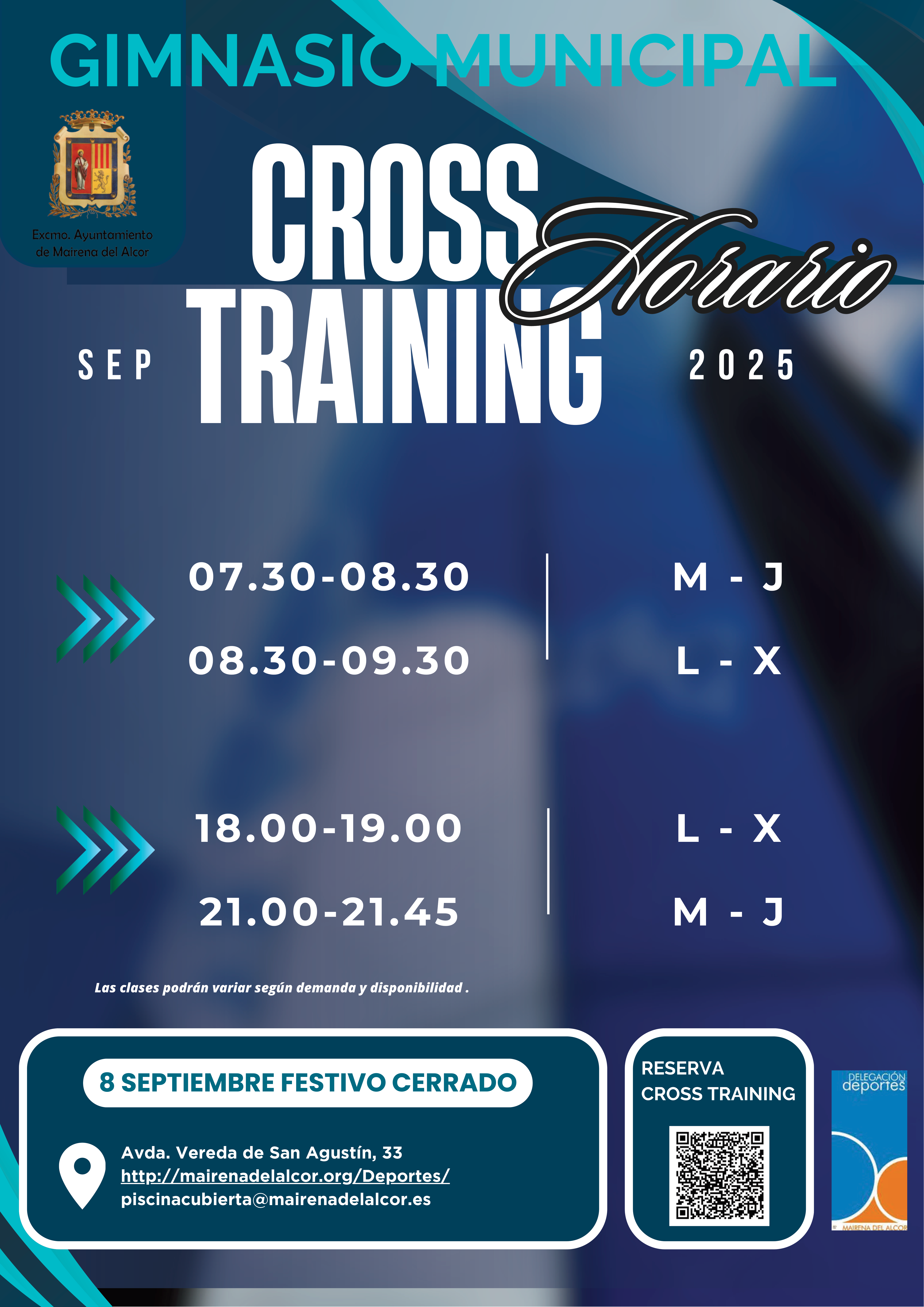 HORARIO CROSS TRAINING