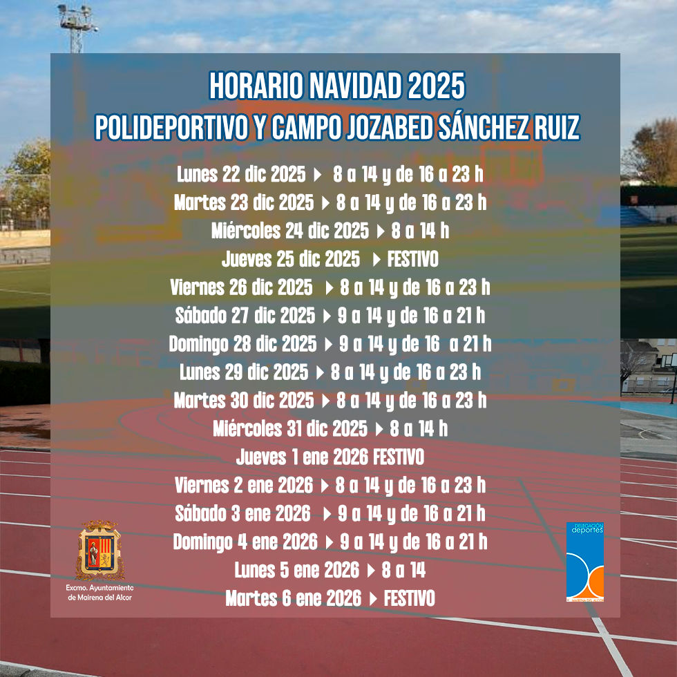HorarioInstalacionesDeportivasNavidad2025