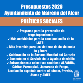 InfografíaPresupuestos2026Políticassociales