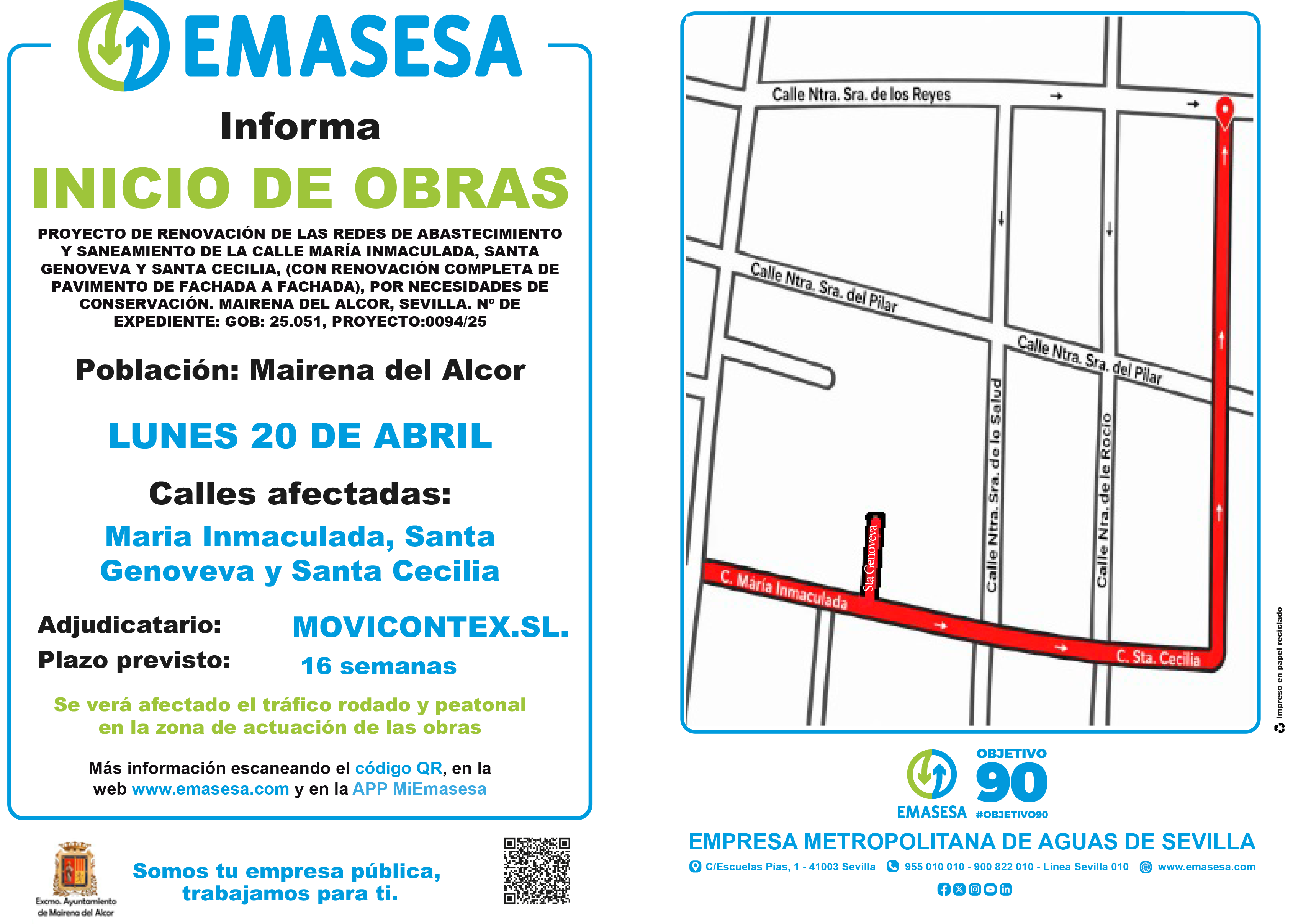 InicioObraEmasesa20abril