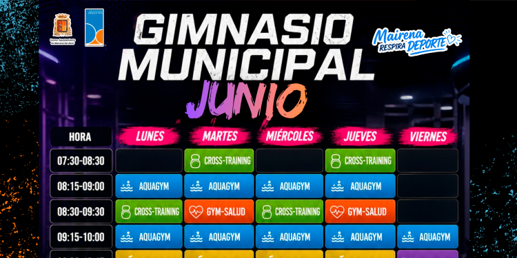 Junio en el gimnasio municipal